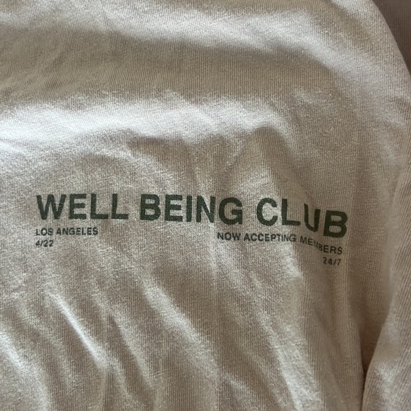 WellBeing + BeingWell Wilder Oversized Tee Camel Brown XS - Picture 3 of 5